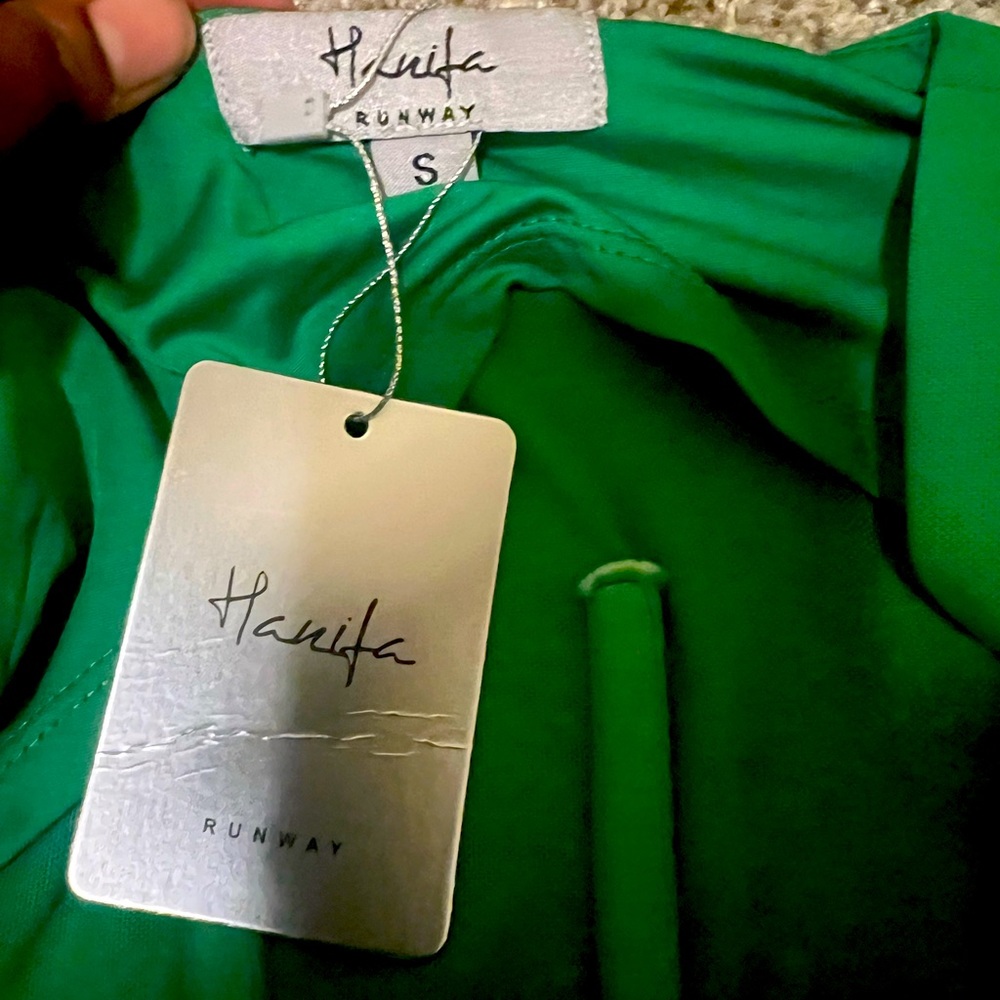 Green Isani bodysuit by Hanifa.